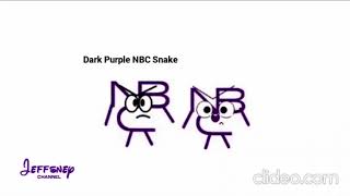 The Purple Nbc Snake Family Gets Grounded Intro 2025 Jeffsney Channel Airing