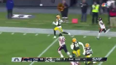 Rasul Douglas pick 6 pick on Justin fields