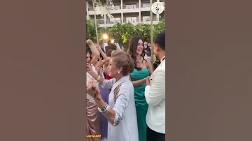 أجواء مليئة بالفرح بحفل زفاف أنس شقيق أصالة نصري بحضور والدته وابنته اصالة 