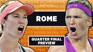 Collins vs Azarenka | Rome Open 2024 QF | Tennis Prediction