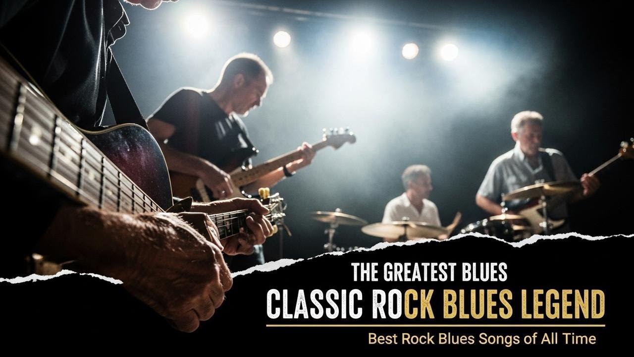 Muddy Waters, ZZ Top, Eric Clapton, Jimi Hendrix, BB King – Blues Rock Authentic Sound