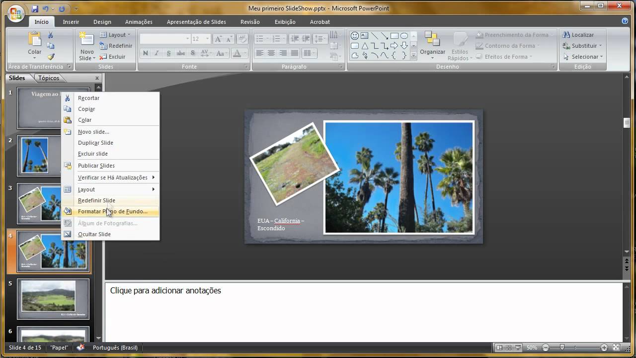 Fazer slide online no powerpoint