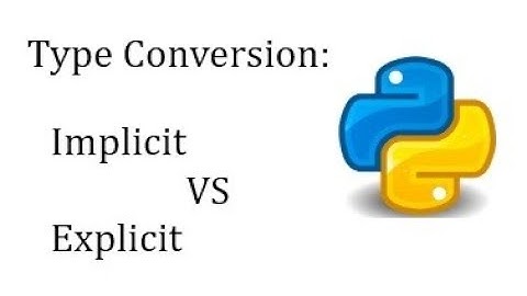 Data Type Conversion Python | Implicit vs Explicit type | Python Tutorial | Interview Question Bank