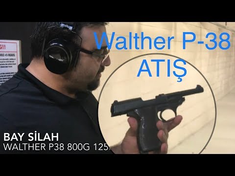 P-38 Walther Tabancasi ile Poligonda ATIŞ