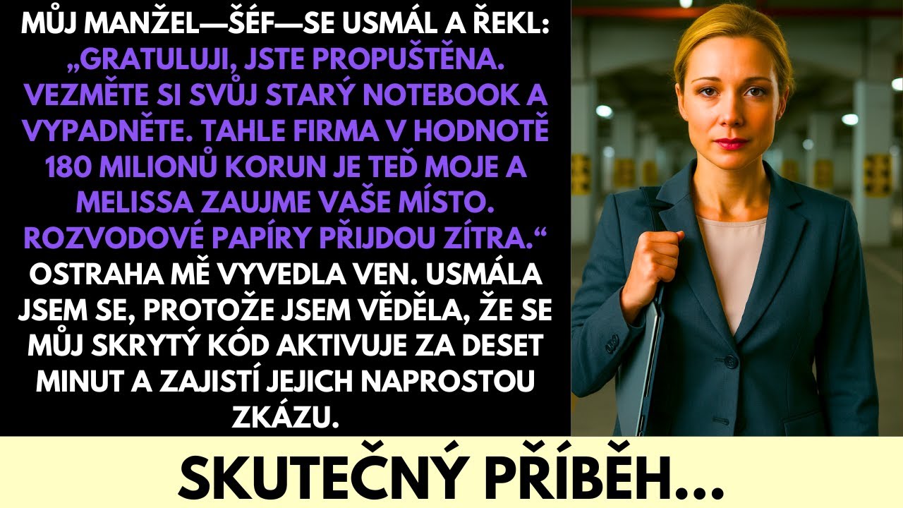 Manžel CEO Mě Vyhodil Kvůli Milence, Ale Můj Kód Zničil Jeho Impérium Za 180 Milionů Kč
