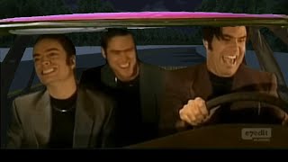 Roxbury guys with Jim Carrey vibing to music,But in The Street King