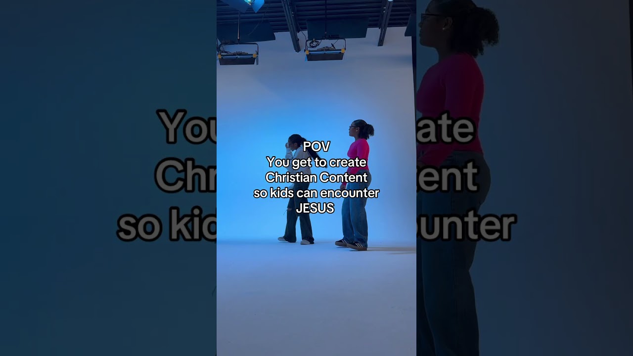 POV: You get to create fun, faith-filled content for kids and share the love of Jesus every day