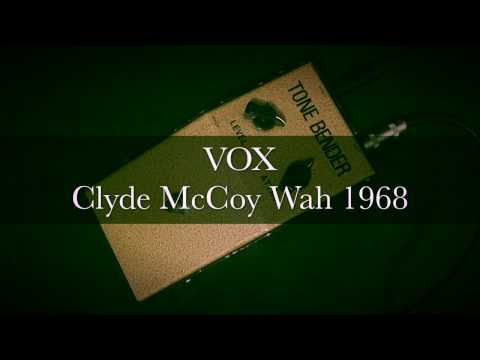 VOX Clyde McCoy Wah 1968年製 レアなヴィンテージワウペダルを