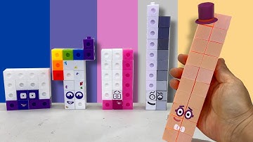 DIY Numberblocks 16 to 20 Using SnapCubes || Keith