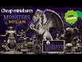 CHEAP MINIATURES for Dungeons and Dragons D&D - Monsters of Sol'an from Wildspire thumbnail
