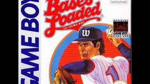 BASES LOADED GAMEPLAY for the Game Boy