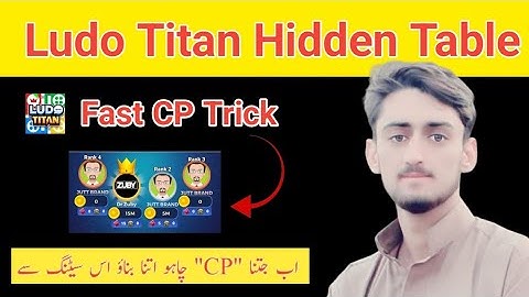 Ludo titan hidden table | Ludo titan cp trick | Ludo titan hide clone