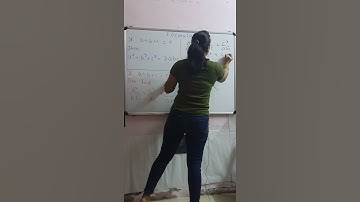 a+b+c=0 then a cube + b cube+ c cube= 3abc         formula and questions