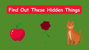 Find the Hidden Objects | Brain Game for Kids | AJ Studio Kids 2025 #nurseryrhymes #kidslearning