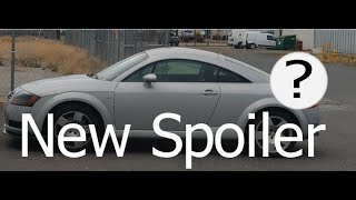 Why Your TT NEEDS a Carbon Spoiler! (Way More Agressive)