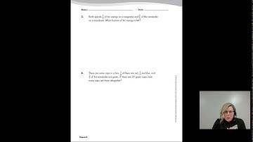 5th Grade Math - Lesson 8