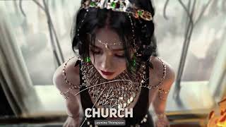 Vietsub | Take me to church - Jasmine Thompson | Lyrics Video Resimi