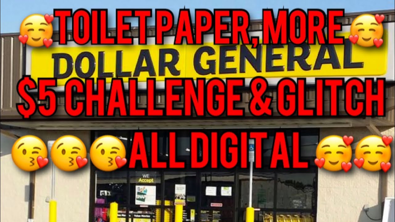 DOLLAR GENERAL COUPONING DEALS &amp; GLITCH TOILET PAPER &amp; MORE - YouTube