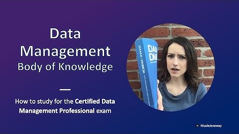 Data Management Body of Knowledge review | studying for Certified Data Management Professional exam