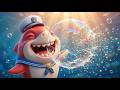La Aventura del Barco de Burbujas de Bebé Tiburón en el Océano 🦈🫧 Canciones Infantiles y Rimas para