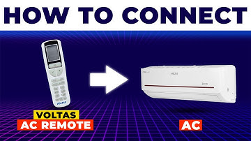 How To Connect Voltas AC Remote With AC (How To Use Voltas AC Remote With AC)