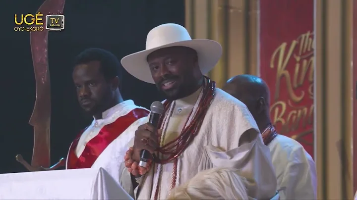 HIS MAJESTY OGIAME ATUWATSE III,  CFR THE OLU OF WARRI SPEAKS AT  ELEVATE AFRICA