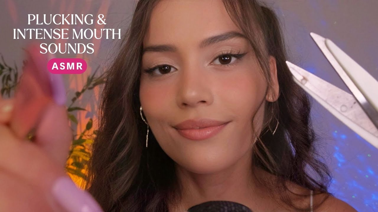 ASMR - Plucking & Mouth Sounds - %100 Tingles