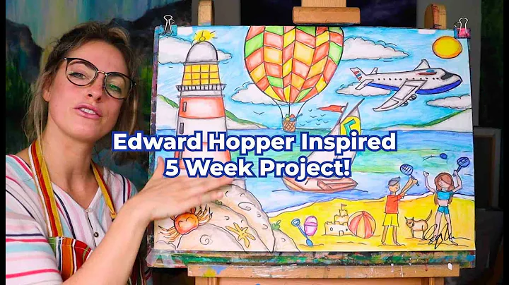 Edward Hopper Inspired 5 Week Project:  June - Jul...
