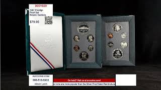 1997 Prestige Proof Set - Botanic Gardens