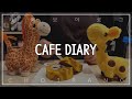 [Eng]블레스롤 카페알바 브이로그/cafe vlog/BlessRoll/디저트카페/Dessertcafe/🦒새로운 롤케이크 등장! [안녕하새오. 기린이애오.]🦒