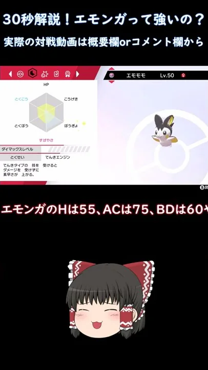 エモンガ強い