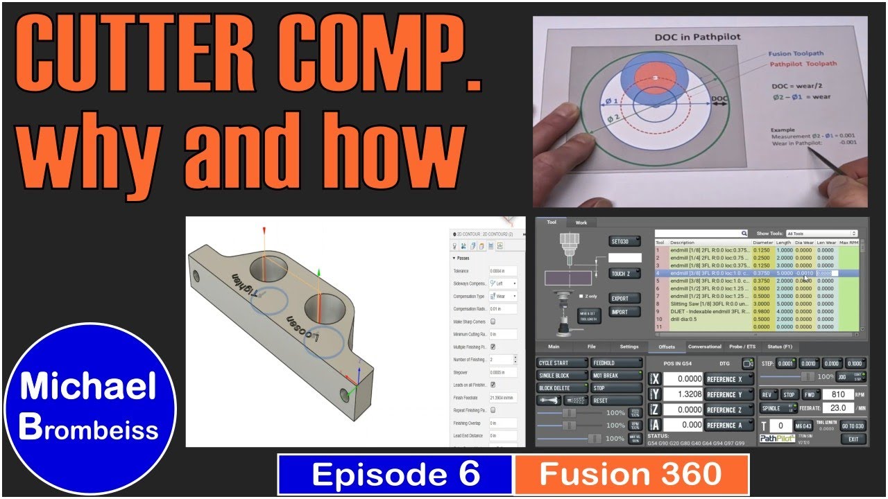 Cutter Compensation - a more efficient way to dial in tolerances