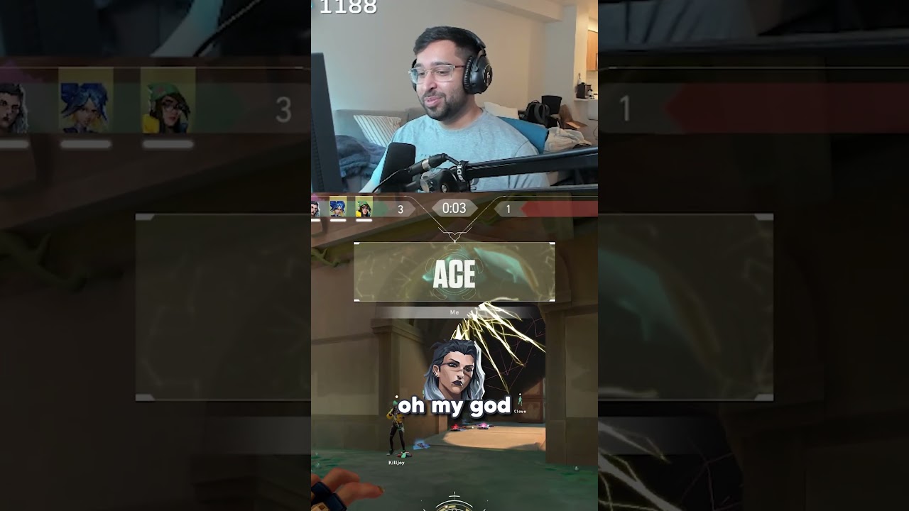 DON'T BLINK for this ACE #valorant #valorantclips #shahzam