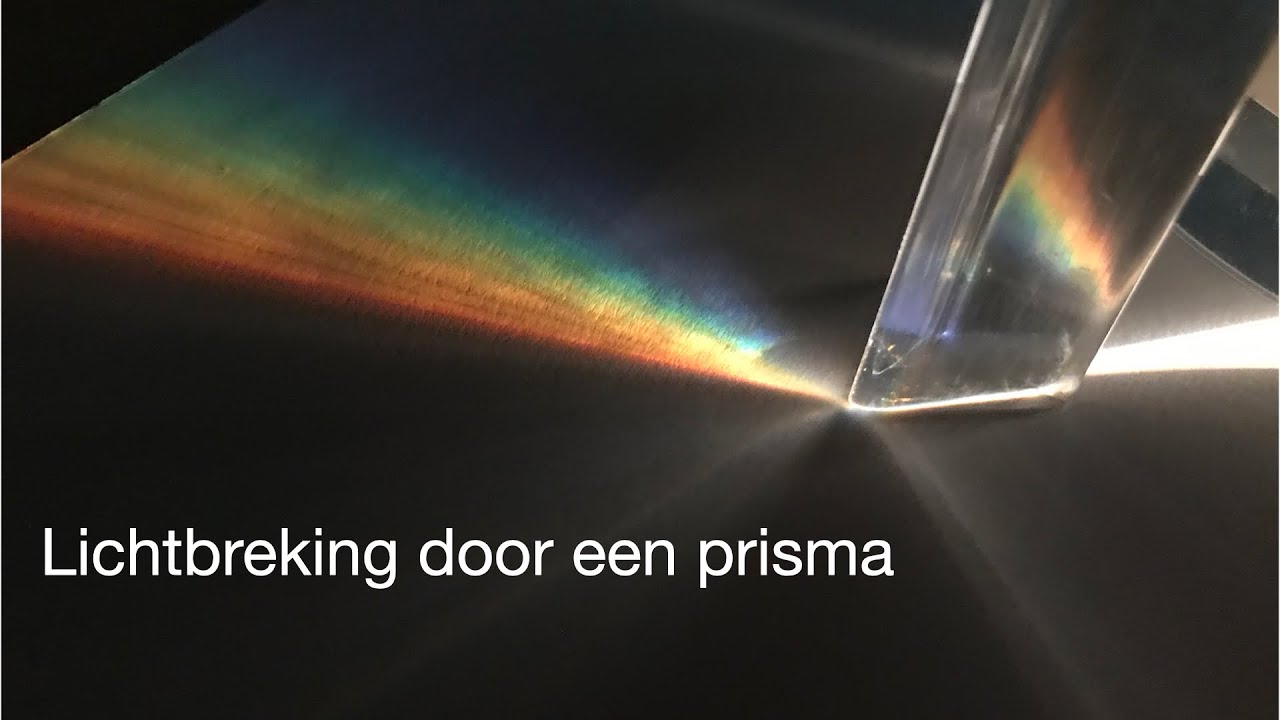 Lichtbreking door een prisma YouTube Lichtbreking door een prisma YouTube