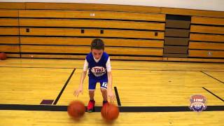 Alternate Dribble Knee Height