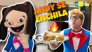 ANDY SE ENCHILA / LE PONEN SALSA A LOS TACOS / ROKO SE METIÓ A NUESTRA CASA #AndyEnchilada