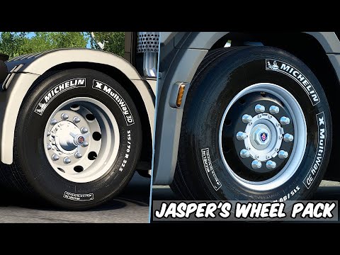 ETS2 1.43 Jasper's Wheel Pack | Euro Truck Simulator 2 - YouTube