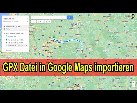 How to Import a GPX File (Map) into Google Maps | Tutorial