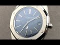 Audemars Piguet Royal Oak "Jumbo" Extra-Thin 15202ST.OO.1240ST.01 Audemars Piguet Watch Review