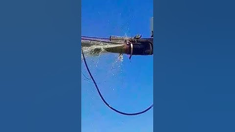 Irrigation pivot rubber boot c-clamp leak need repair