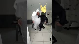 He ran so fast 😂💀