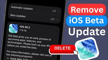 How To Remove iOS RC Beta Update On iPhone | How To Delete Beta Software On iPhone | 