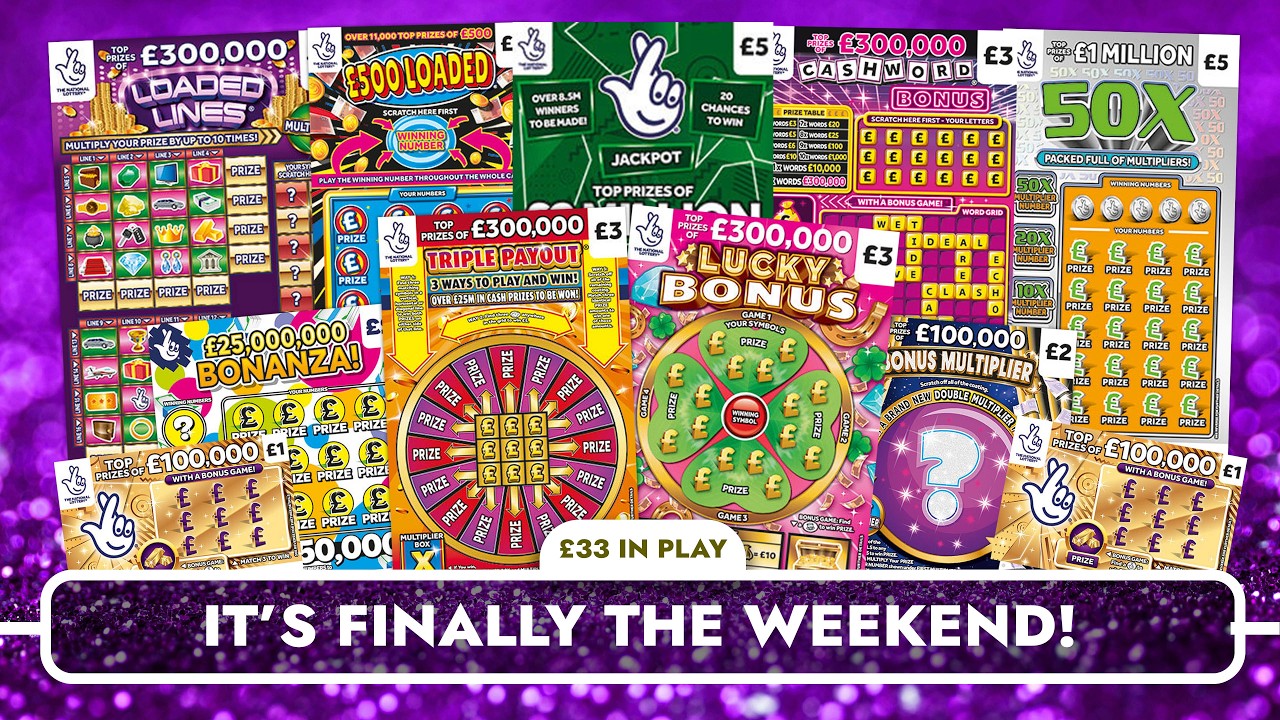 Пятничная сессия скретч-карт 💰💰 В игре скретч-карты на сумму 33 фунта стерлингов 💰💰 #скретчкарты ...