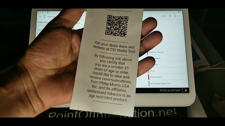 Altria Digital  Trade Program with Age Verification and Loyalty on Clover POS Demo