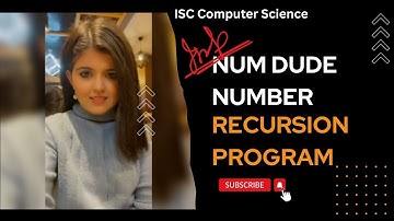 Recursion Important Question | #isccomputerscience #iscboardexams #lastminutestudy #examstrategies