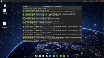 How to install laravel on ubuntu with xampp