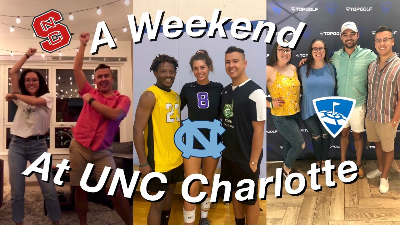 A Weekend at UNC Charlotte (NC State visit, UNC Chapel Hill Tournament, & Top Golf)