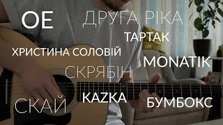 10 крутих українських пісень (фінгерстайл гітара)