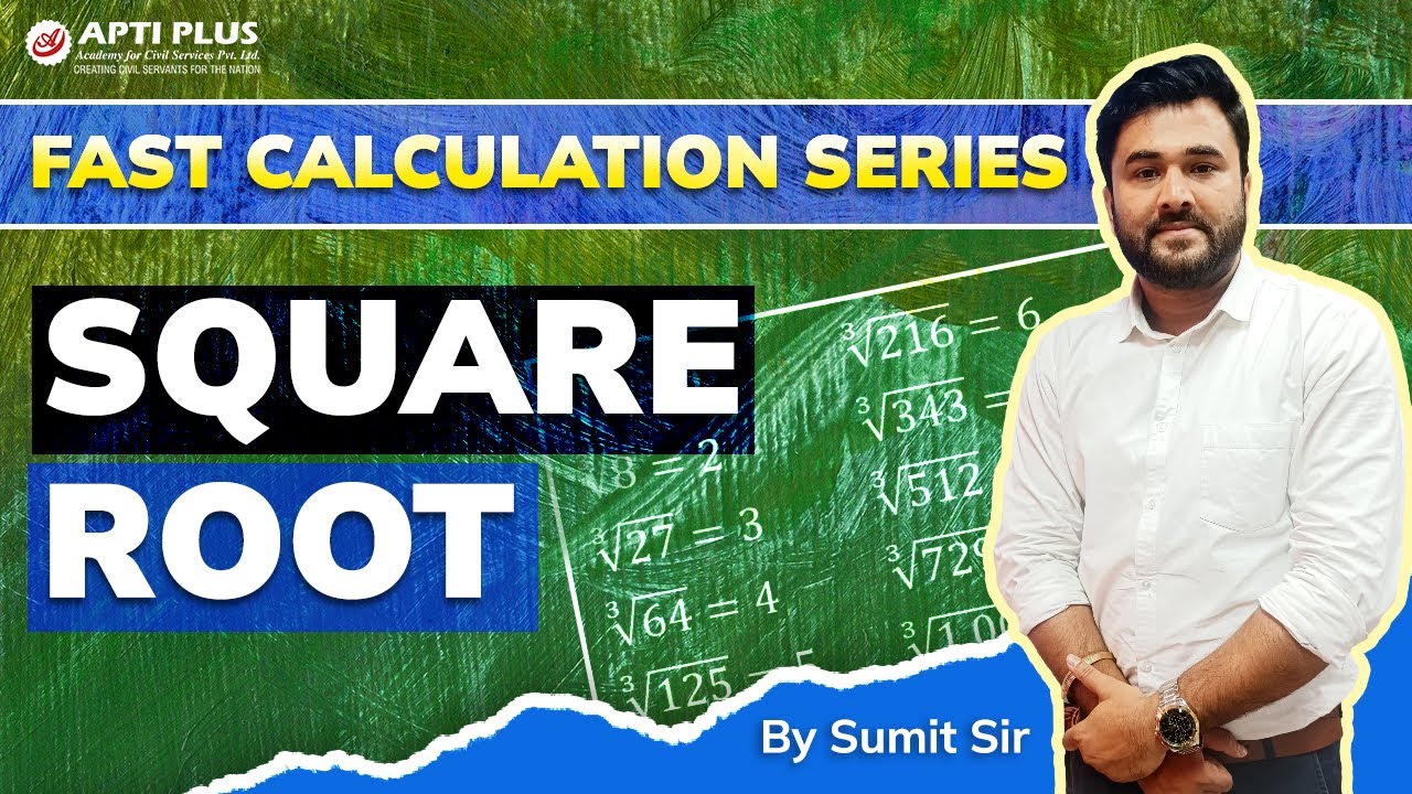 Fast Square Root How to Calculate Square Roots | Fast Calculation Series | Sumit Sharan ...