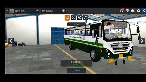 How to download bs6 hrtc bus mod for bus simulator Indonesia Tata agcl bs6 hrtc mod download